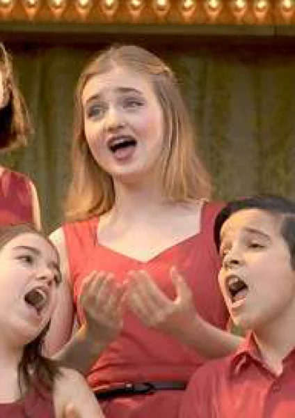 Le choeur d'enfants Sotto Voce chante Noël